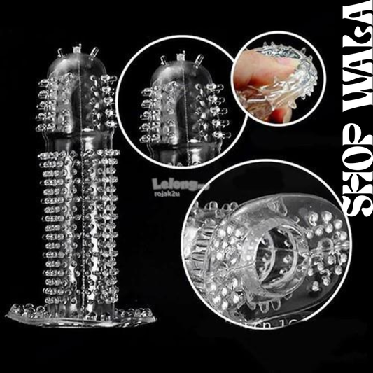 Crystal Condom Dotted Washable